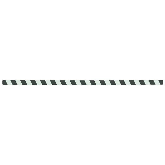 Skridsikker Tape - Selvlysende-Selvlysende/Sort-Ark 25x800mm - Pakke a´10 stk.-R13 (Korn 60)