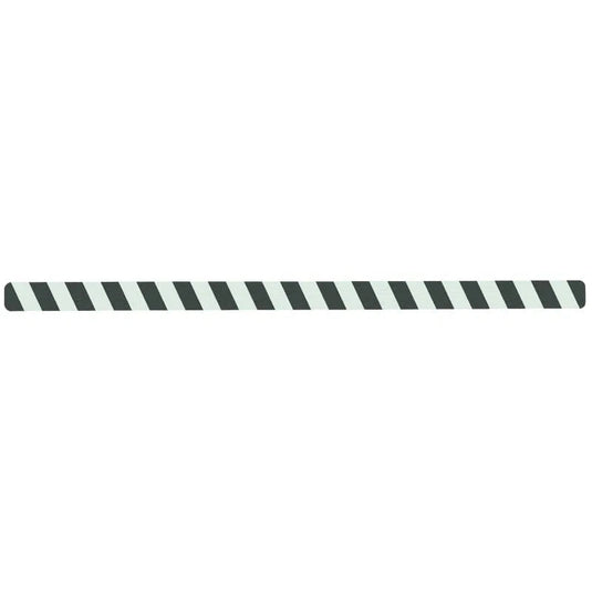 Skridsikker Tape - Selvlysende-Selvlysende/Sort-Ark 50x1000mm - pakke a´10 stk.-R13 (Korn 60)